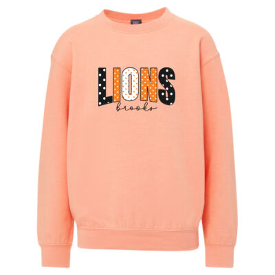 Polka Dots black - Youth Buddy Crewneck Sweatshirt Thumbnail