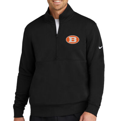 EMB Logo - Club Fleece Sleeve Swoosh 1/2 Zip Thumbnail