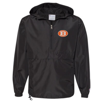 EMB Logo - Packable Quarter-Zip Jacket Thumbnail