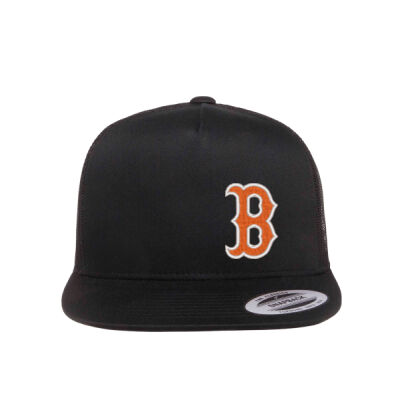 EMB Vintage B o/w - Five-Panel Classic Trucker Cap Thumbnail
